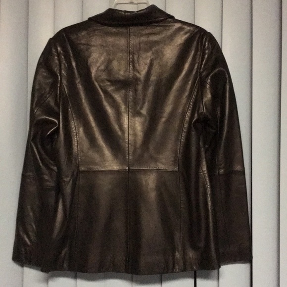 Jones New York leather jacket - Picture 2 of 4